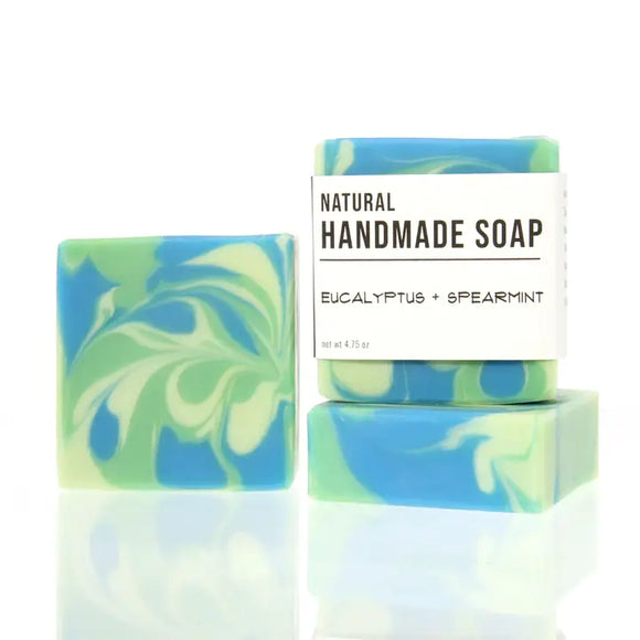 Eucalyptus and Spearmint - Handmade Bar Soap - Mint Scent