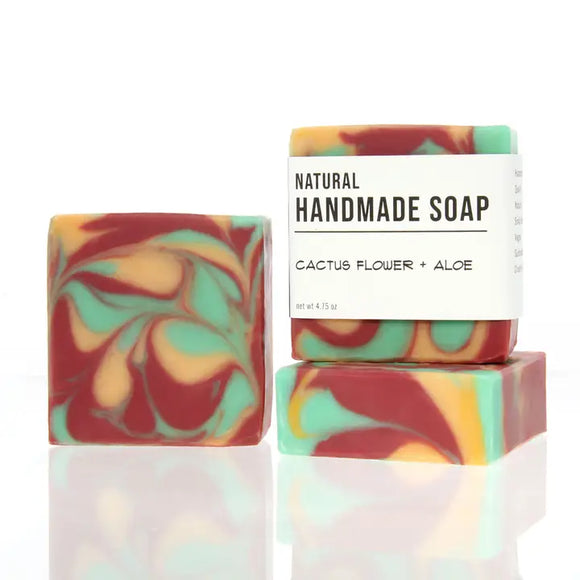 Cactus Flower and Aloe - Handmade Bar Soap - Floral Scent
