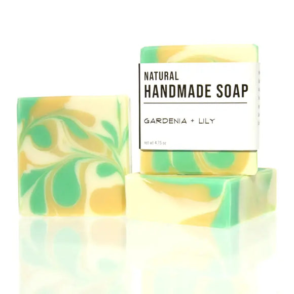 Gardenia and Lily - Handmade Bar Soap - Floral Scent