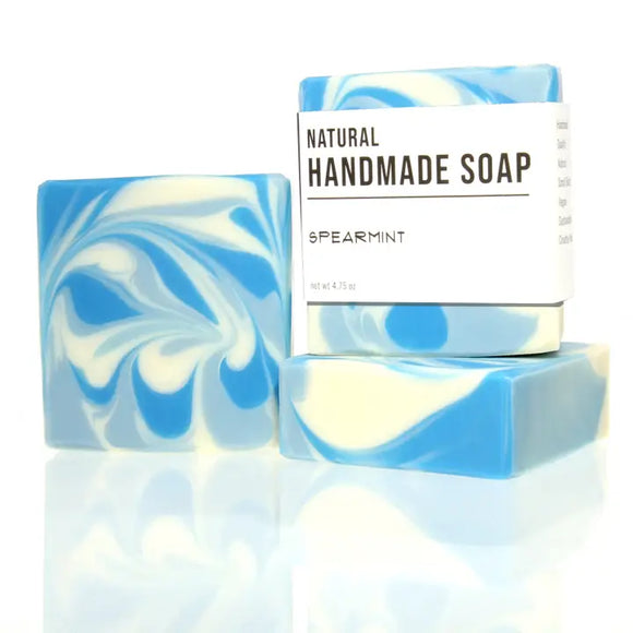 Fresh Spearmint - Handmade Bar Soap - Mint Scent