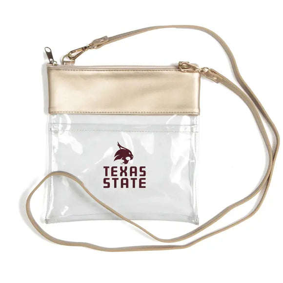 Clear Gameday Crossbody - Texas State