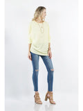 Scoop Neck Flowy Dolman