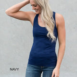 Mid-Length Racerback Tank