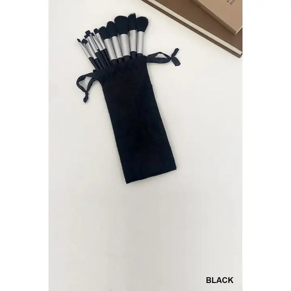 .13pcs Makeup Brush Set w/ Storage Bag