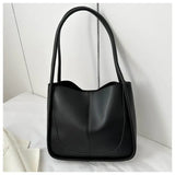 Vintage-Inspired Large Capacity Tote Bag with Pendant