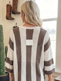 Stripe Bracelet Sleeve Top