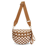 Checkered Bum Bag Crossbody
