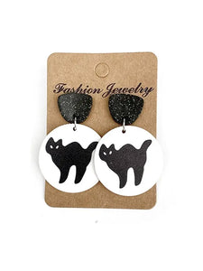 Halloween  Cat Earrings