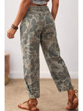 Camo Ankle-Length Casual Jeans
