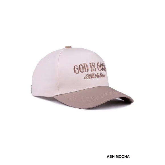 God Is Good All the Time Two Tone Cap SI-