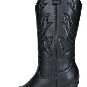 Orville Embroidered Western Cowboy Tall Boots