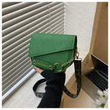 Trendy Color-Block Crossbody Bag For Women