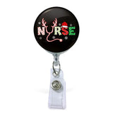 Christmas Nurse interchangable badge