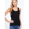 Racerback Rib Tank Top