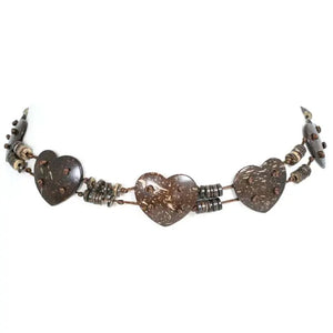 Fashion Heart Coconut Shell Belt