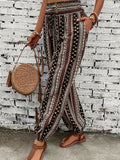 Boho Stripe Casual Pants