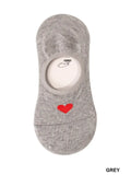 Lovey Heart Invisible Non-Slip Socks