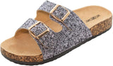 Roxoni Women's Gliters Comfort Flat Party Sandals
