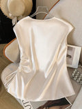 Elegant V-Neck Sleeveless Tank Top