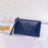 Trendy Women's Pu Handbag with Crocodile Pattern