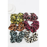 Leopard Velvet Jumbo Scrunchie