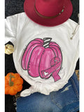 Bella Pink Pumpkin, Trendy, Cute, Pumpkin Graphic Tshirt