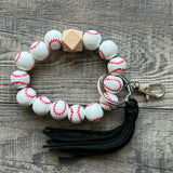 Silicone Beaded Keychain