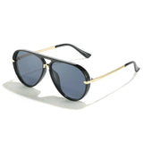 Trendy Oversized Pilot Sunglasses For Women and Men