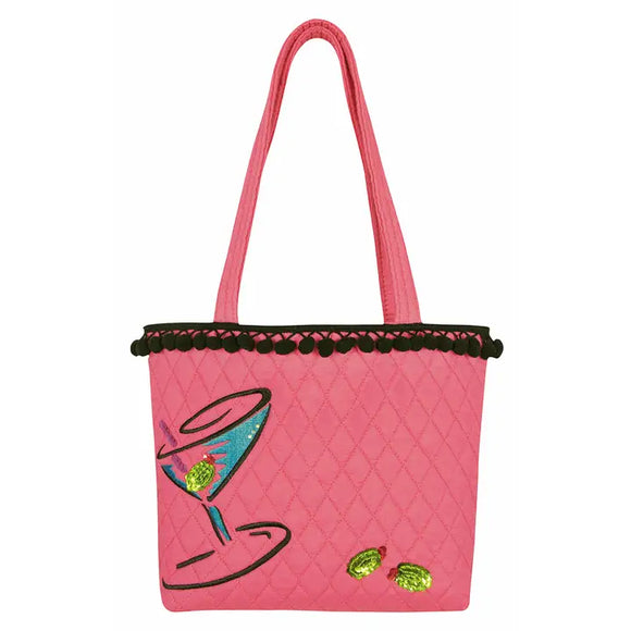 Martini Pink Tote Bag 13
