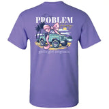 Not My Problem Southern Sassy Country Western Short Sleeve Graphic Tee