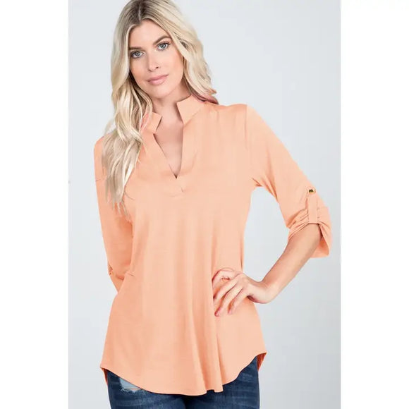 Collar Solid Top