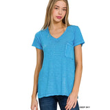 Washed Burnout Top Collection