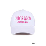 God Is Good All the Time Mesh Trucker Cap