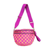 Checkered Bum Bag Crossbody