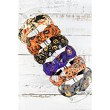 Halloween Print Knotted Fabric Head Band