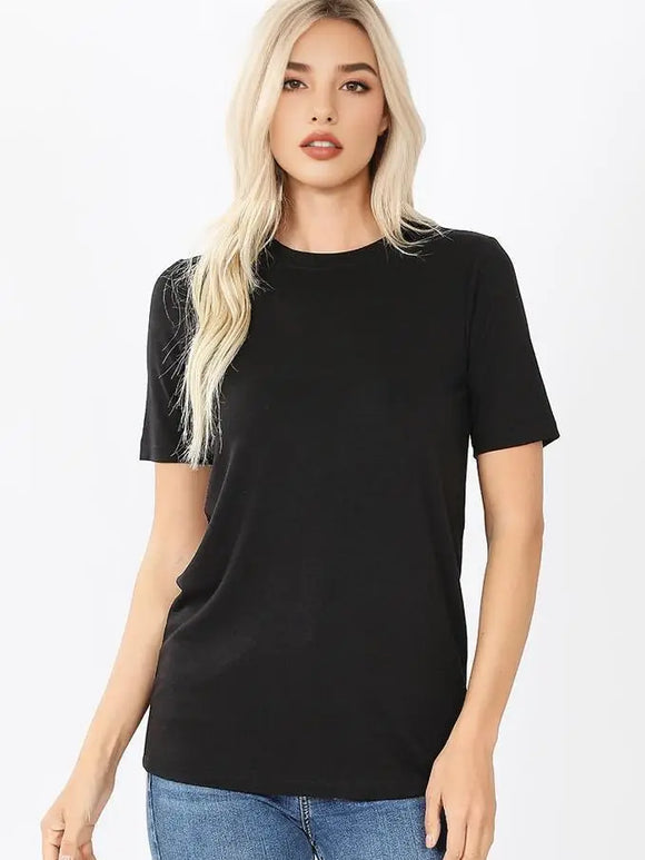 Short Sleeve Rayon Jersey Tee