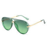 Trendy Oversized Pilot Sunglasses For Women and Men