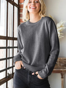 Long Sleeve Round Neck Sweater