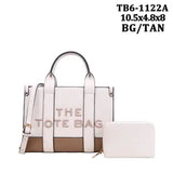 The Tote Bag With card holder