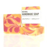 Grapefruit and Bergamot - Handmade Bar Soap - Citrus Scent