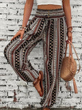 Boho Stripe Casual Pants