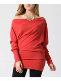 Off Shoulder Blouson Tunic