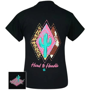 Hard To Handle Southern Sassy Country Western Short Sleeve Graphic Tee