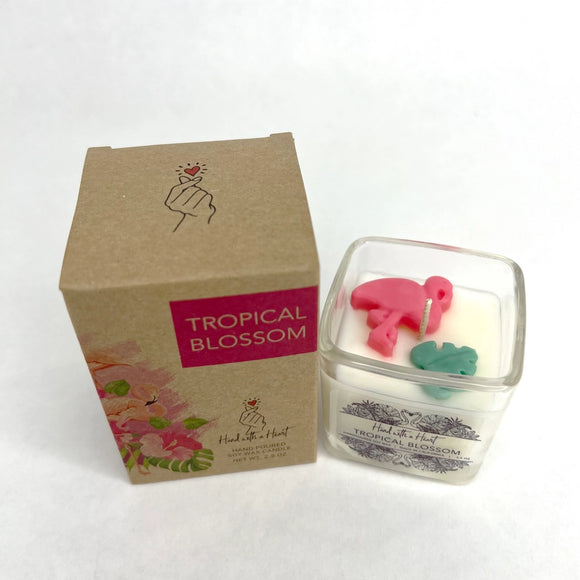 Tropical Blossom Soy Wax Candle  2.5 oz