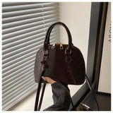 Trendy Vintage Crossbody Bag Chic Pu Shoulder Bag