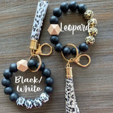 Silicone Beaded Keychain