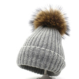 Knit Fashion Pom Pom Beanies